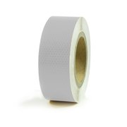 Abrams 2" in x 150' ft Diamond Trailer Truck Conspicuity DOT Class 2 Reflective Safety Tape - White DOTC2/W-2x150